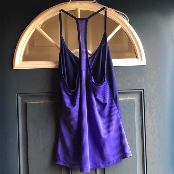 Large Under Armour purple sports tank top - Picture 2 of 5